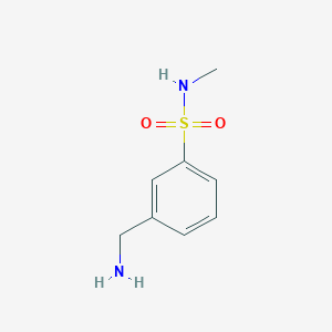 3-(aminomethyl)-N-methylbenzenesulfonamide