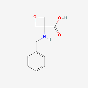3-(benzylamino)oxetane-3-carboxylic acid