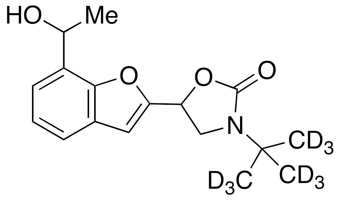 3-(tert-Butyl-d9)-5-[7-(hydroxyethyl)-2-benzofuranyl]-2-oxazolidinone (Mixture of Diastereomers)