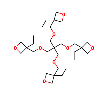 3,3'-(((2,2-bis(((3-ethyloxetan-3-yl)methoxy)methyl)propane-1,3-diyl)bis(oxy))bis(methylene))bis(3-ethyloxetane)