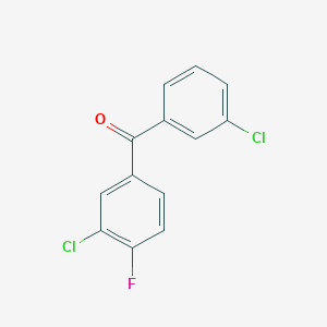 3,3'-Dichloro-4'-fluorobenzophenone