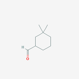 3,3-Dimethylcyclohexane-1-carbaldehyde