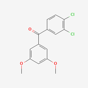 3,4-Dichloro-3',5'-dimethoxybenzophenone