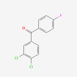 3,4-Dichloro-4'-iodobenzophenone