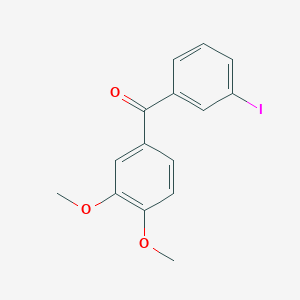 3,4-Dimethoxy-3'-iodobenzophenone