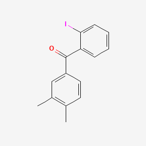 3,4-Dimethyl-2'-iodobenzophenone