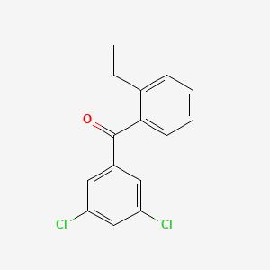 3,5-Dichloro-2'-ethylbenzophenone