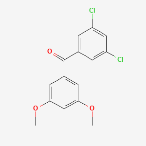 3,5-Dichloro-3',5'-dimethoxybenzophenone
