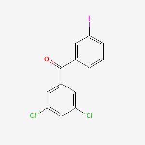 3,5-Dichloro-3'-iodobenzophenone