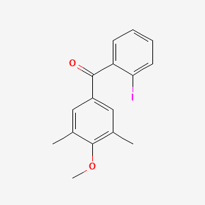 3,5-Dimethyl-2'-iodo-4-methoxybenzophenone