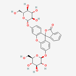 3,6-Bis(β-D-Glucopyranosyloxy)-Spiro[Isobenzofuran-1(3H),9-[9H]Xanthen]-3-One
