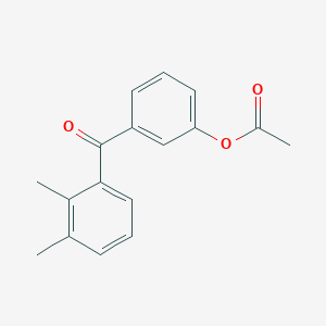 3-Acetoxy-2',3'-dimethylbenzophenone