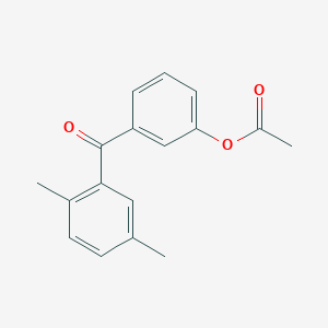 3-Acetoxy-2',5'-dimethylbenzophenone
