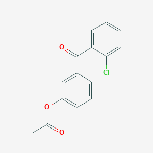3-Acetoxy-2'-chlorobenzophenone