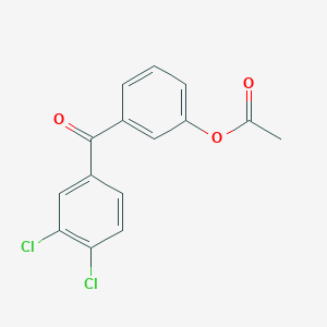 3-Acetoxy-3',4'-dichlorobenzophenone
