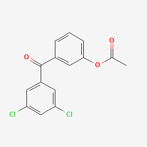 3-Acetoxy-3',5'-dichlorobenzophenone