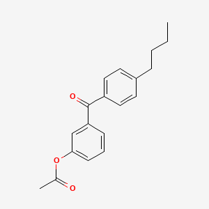 3-Acetoxy-4'-butylbenzophenone
