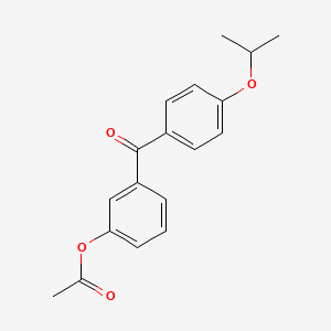 3-Acetoxy-4'-isopropoxybenzophenone