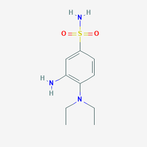 3-Amino-4-(diethylamino)benzenesulfonamide