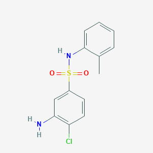 3-Amino-4-chloro-N-(2-methylphenyl)-benzenesulfonamide