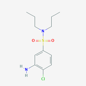 3-Amino-4-chloro-N,N-dipropylbenzenesulfonamide