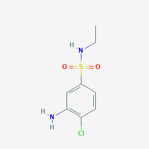 3-Amino-4-chloro-N-ethylbenzenesulfonamide