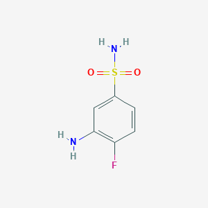 3-Amino-4-fluorobenzenesulfonamide