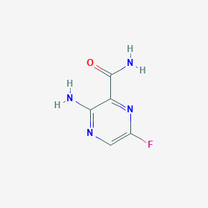 3-Amino-6-fluoropyrazine-2-carboxamide