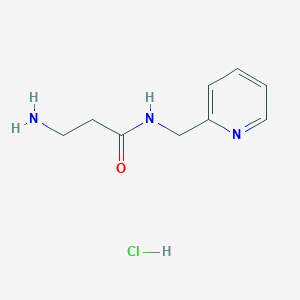 3-Amino-N-(2-pyridinylmethyl)propanamide hydrochloride
