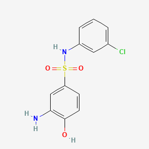 3-Amino-N-(3-chloro-phenyl)-4-hydroxy-benzenesulfonamide