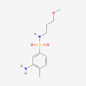 3-Amino-N-(3-methoxypropyl)-4-methylbenzenesulfonamide