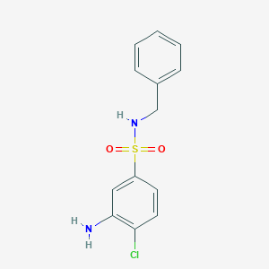 3-Amino-N-benzyl-4-chlorobenzenesulfonamide