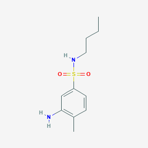 3-Amino-N-butyl-4-methylbenzenesulfonamide