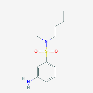 3-Amino-N-butyl-N-methylbenzene-1-sulfonamide