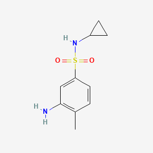 3-Amino-N-cyclopropyl-4-methylbenzenesulfonamide
