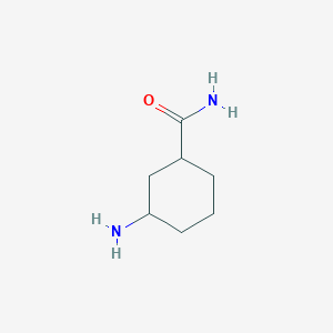 3-Aminocyclohexane-1-carboxamide