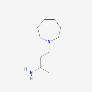 3-Azepan-1-yl-1-methyl-propylamine