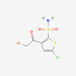 3-Bromoacetyl-5-chloro-2-thiophenesulfonamide