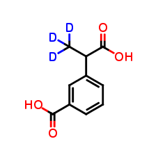 3-Carboxy-α-methylbenzeneacetic Acid D3