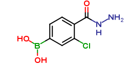 3-Chloro-4-hydrazinecarbonylphenylboronic acid