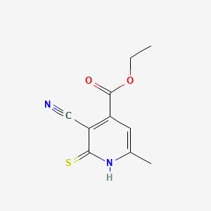 3-Cyano-2-mercapto-6-methyl-isonicotinic acid ethyl ester