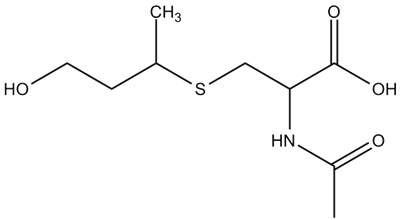 3-Hydroxy-1-methyl-propylmercapturic acid