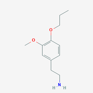 3-Methoxy-4-propoxyphenethylamine