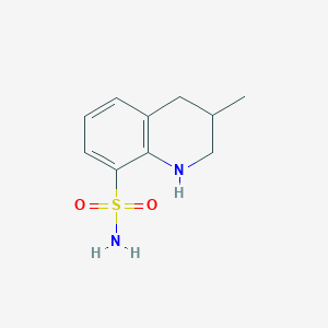 3-Methyl-1,2,3,4-tetrahydroquinoline-8-sulfonamide