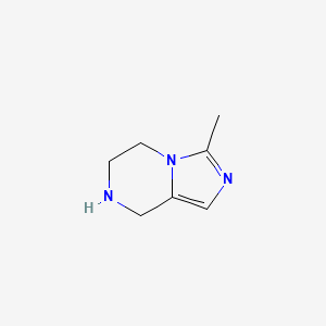 3-Methyl-5,6,7,8-tetrahydroimidazo[1,5-a]pyrazine