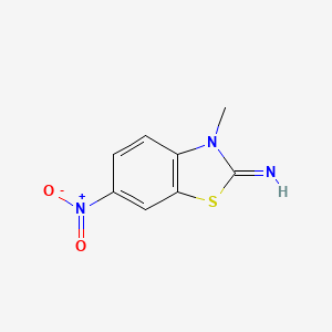 3-Methyl-6-nitro-3H-benzothiazol-2-ylideneamine