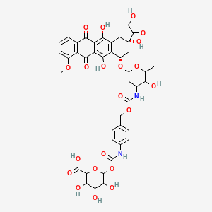 3-N-Carboxylic Acid 1-ß-D-Glucuronide-[4-(methyl)phenyl]carbamate Ester Doxorubicin