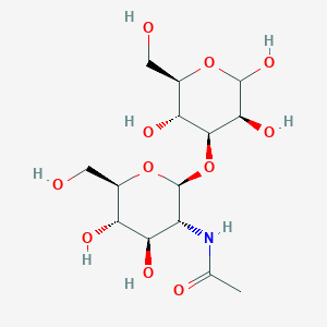 3-O-[2-Acetamido-2-deoxy-β-D-glucopyranosyl]-D-mannopyranose