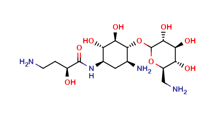 3-O-Des(3-amino-α-D-glucopyranosyl) Amikacin