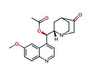 3-Oxo-3-desvinylquinine 9-Acetate